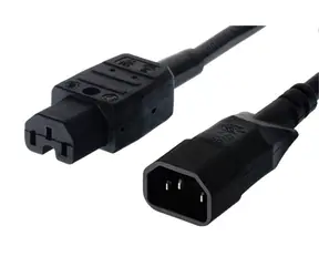 PremiumCord Kabel síťový prodlužovací IEC320 C14 - C15 2m
