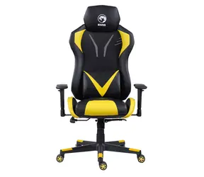 Marvo CH-133 černá / herní křeslo / 118-128cm / ergonomické / syntetická kůže