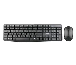 Ultron UMC300 černá / Bezdrátová klávesnice + myš / 2.4GHz