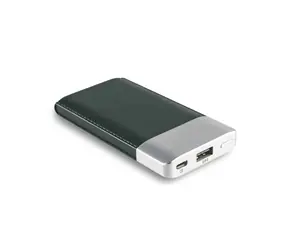 RealPower PB-4000 Fashion černá / Powerbanka 4000 mAh / USB / 5V / 2A