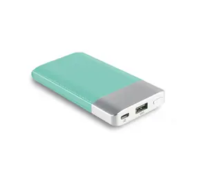 RealPower PB-4000 Fashion modrá / Powerbanka 4000 mAh / USB / 5V / 2A