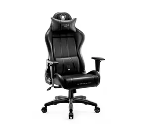 Diablo X-One 2.0 Normal černá / herní židle / nastavitelná / syntetická kůže / pojezdová kolečka / nosnost 160 kg