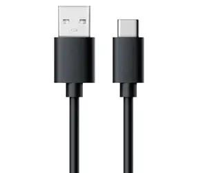 RealPower USB kabel USB 2.0 USB-A samec -USB-C  samec 60 cm černá