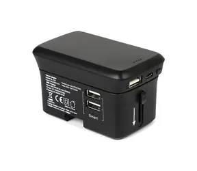 RealPower TravelCharge-4K černá / cestovní nabíječka / 4000mAh