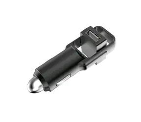 RealPower 219735 USB nabíječka do auta černá / 2x USB/ 2400 mA
