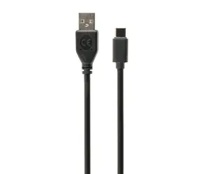 Gembird USB 2.0 A (M) - USB-C (M) kabel 1 m černá