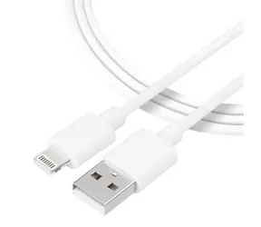 Tactical Smooth Thread Cable USB-A - Lightning 1m bílá