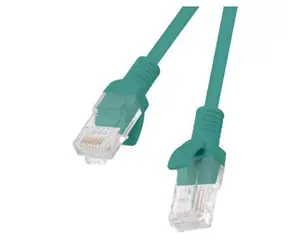 Lanberg PCU5-10CC-0150-G patch kabel CAT.5E zelená / 1.5m