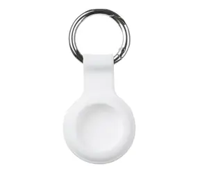 Tactical Airtag Beam Silicone pouzdro pro Apple Airtag bílá
