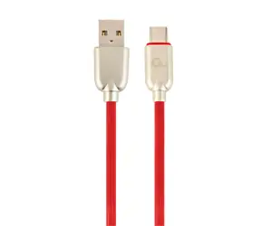 Gembird CC-USB2R-AMCM-1M-W USB-C kabel 1 m červená / USB 2.0 A (M) - USB-C (M)