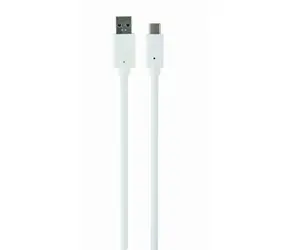 Gembird CCP-USB3-AMCM-6-W USB-C kabel 1.8 m bílá / USB 3.0 A (M) - USB-C (M)