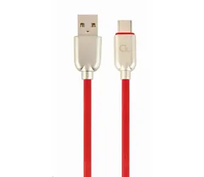 Gembird CC-USB2R-AMCM-2M-R USB-C kabel 2 m červená / USB 2.0 A (M) - USB-C (M)