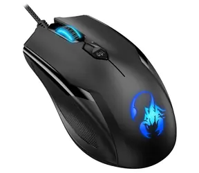 GENIUS GX GAMING AMMOX X-1 600 / drátová / 3200 DPI / RGB podsvícení / USB / černá