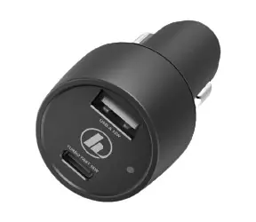 Hama rychlá USB nabíječka do vozidla / USB-C + USB-A / QC 3.0 / PD / 30 W