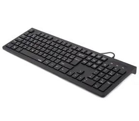 Hama KC-200 Basic klávesnice černá / drátová / USB / 1.5 m / CZ & SK