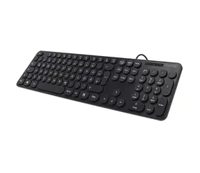 Hama KC-500 klávesnice černá / drátová / USB / 1.8 m / CZ & SK