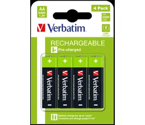 Verbatim Nabíjecí baterie AA Premium 2600 mAh 4ks