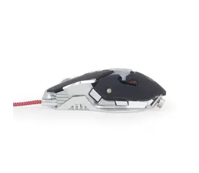 Gembird MUSG-05 černá / herní myš / 4000 DPI / 7 tlačítek / programovatelná / kabel 1.5 m