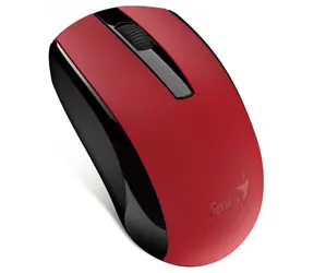 Genius ECO-8100 červená / Optická bezdrátová myš / 1600 dpi / 2.4 GHz