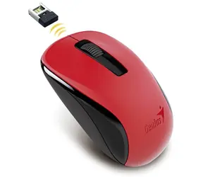 Genius NX-7005 Bezdrátová myš červená / Optická bezdrátová myš / 1200 DPI / USB přijímač / 1x AA