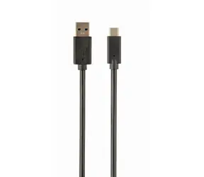 Gembird CCP-USB3-AMCM-10 USB-C kabel černá / 1x USB-C (M) / 1x USB-A (M) / 3m
