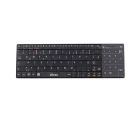 Ultron UMT-BT černá / Bezdrátová klávesnice / Bluetooth / DE layout