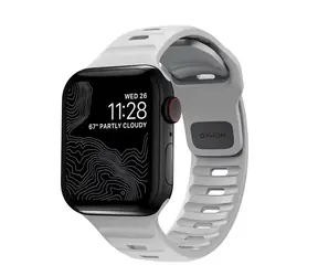 Nomad Sport Strap (M-L) řemínek pro Apple Watch 45 & 44 & 42 mm šedá