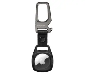 Spigen Rugged Armor pouzdro pro Apple AirTag černá