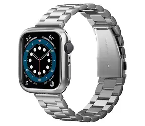 Spigen Thin Fit ochranný kryt pro Apple Watch 44mm šedá