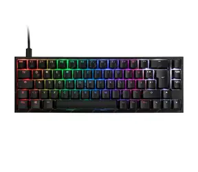 Ducky ONE 2 SF MX-Black černá / Herní klávesnice / podsvícená / mechanická / drátová (USB) / DE