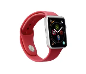 SBS řemínek pro Apple Watch 44 mm velikost (S - M) červená
