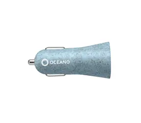 SBS Oceano Autoadaptér 1x USB světle modrá / 2.4 A / 12 W 