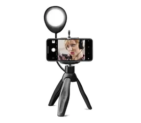 SBS Tripod stativ se selfie světlem a bezdrátová spoušť