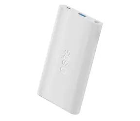 SBS PowerBank 5000 mAh bílá / 1xUSB / 2,1A 