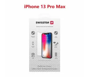 SWISSTEN Ochranné temperované sklo 2.5D pro Apple iPhone 13 Pro Max 