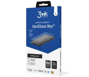 3mk HardGlass MAX Tvrzené sklo pro Apple iPhone 13 & iPhone 13 Pro černá