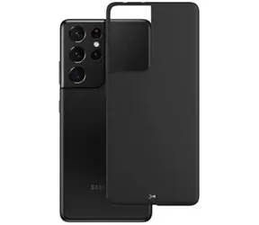 3mk Matt Case Ochranný kryt pro Samsung Galaxy S21 Ultra (SM-G998) černá