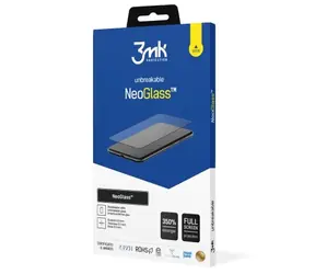 3mk NeoGlass Hybridní sklo pro Samsung Galaxy A22 5G (SM-A226) černá / doprodej