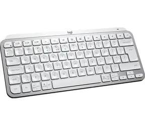 Logitech MX Keys Mini Minimalist US šedá / bezdrátová klávesnice / US layout / Bluetooth / LED podsvícení