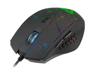 Tracer GAMEZONE XO černá / herní optická myš / 1600 DPI / 6 tl. + kolečko / USB 