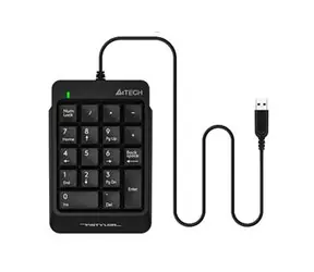 A4tech FSTYLER FK13P černá / numerická klávesnice / USB / 1.5m