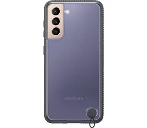 SAMSUNG Protective Cover Průhledný ochranný kryt pro Samsung Galaxy S21 + černá  / doprodej