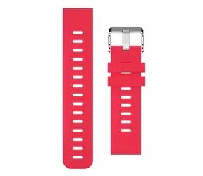 Aligator Silikonový řemínek 20mm červený