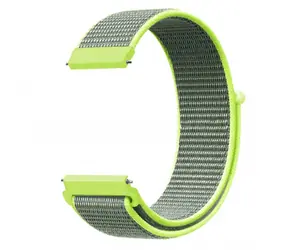 Aligator Nylonový řemínek 22mm limetkový