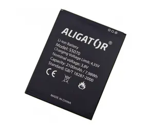 Aligator baterie Li-Ion 2100 mAh pro Aligator S5070, S5066 Duo