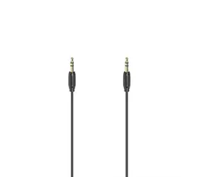 Hama slim audio kabel Jack 3.5mm - Jack 3.5mm 0.5 m