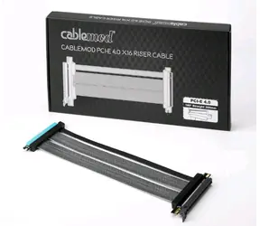 CableMod PCI-e 4.0 Riser - 30cm / rovný - 0°