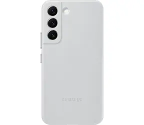 SAMSUNG Kožený zadní kryt pro Samsung Galaxy S22 šedá