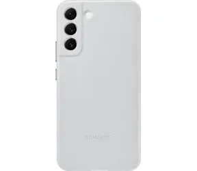 SAMSUNG Kožený zadní kryt pro Samsung Galaxy S22 Plus šedá