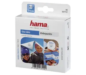 Hama lepicí body 6 mm 300 ks / permanentní